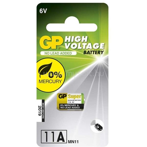 GP BATTERIES Super alkáli 11A speciális elem 1db/bliszter