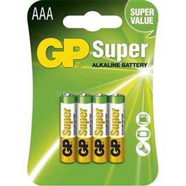 GP BATTERIES GP Super alkáli 24A 4db/blister mikro ceruza (AAA) elem B1311 small