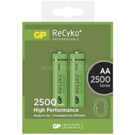 GP ReCyko+ AA 2500mAh ceruza akku 2db/bliszter B1405 small