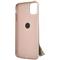 GUESS Saffiano iPhone 11 Pro gyűrűs kitámasztóval rózsaszín kemény tok GUHCN58RSSARG small