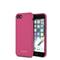 GUESS iPhone 8 arany logóval szilikon pink tok GUHCI8LSGLPI small