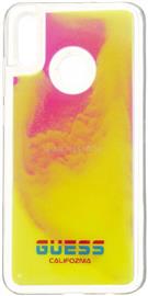 GUESS Guess California Huawei Psmart sötétben világító pink homok tok GUHCHPS19GLCP small