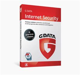 G DATA Internet Security HUN  3 Felhasználó 1 év online vírusirtó szoftver C1002ESD12003 small