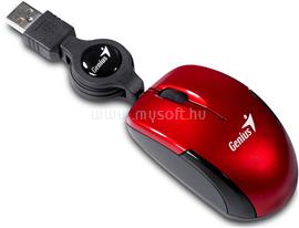 GENIUS egér Micro Traveler Piros USB V2 31010100103 small