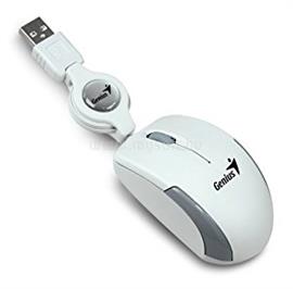 GENIUS egér Micro Traveler Fehér USB V2 31010100104 small
