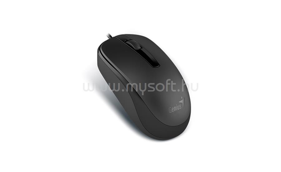 GENIUS DX-120 USB vezetékes egér, fekete