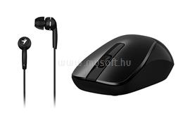GENIUS MH-7018 wless egér + in-ear headset fekete/fehér 31280006401 small