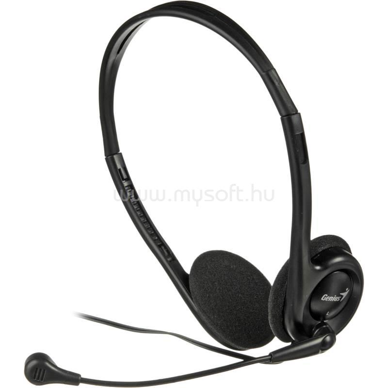 GENIUS headset HS-200C Fekete