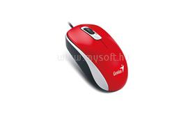 GENIUS DX-110 USB vezetékes optikai egér piros DX_110_USB_RED small