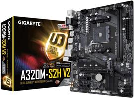 GIGABYTE alaplap A320M-S2H V2 (AM4, mATX) GA-A320M-S2H_V2 small