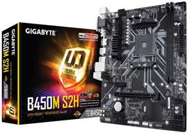 GIGABYTE B450M-S2H AMD B450 SocketAM4 mATX alaplap GA-B450M-S2H small
