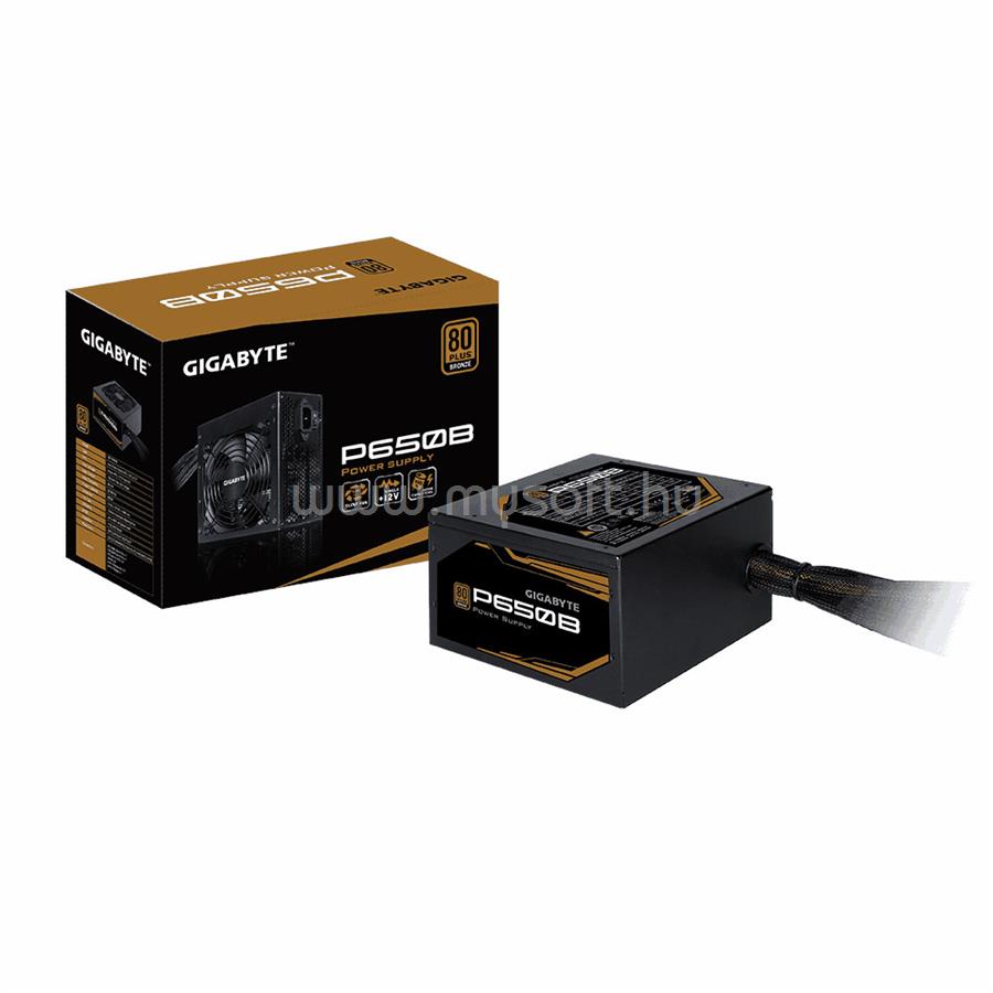 GIGABYTE tápegység GP-P650B 650W 80+ Bronze