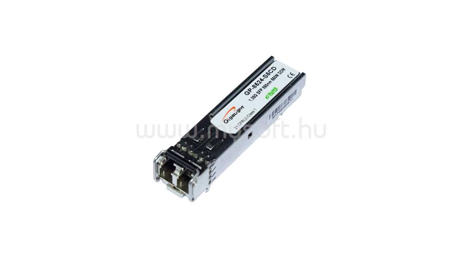 GIGALIGHT SFP modul, 1.25G, 850nm, 550M távolság