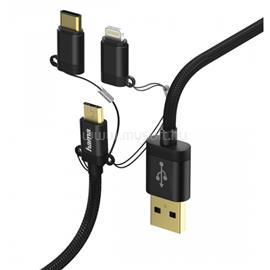 HAMA ADATKÁBEL 3IN1 MICRO USB / TYPE-C / LIGHTNING HAMA_183348 small