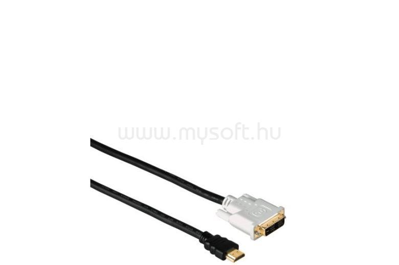 HAMA HDMI-DVI/D Összekötokábel 2,0M, Com