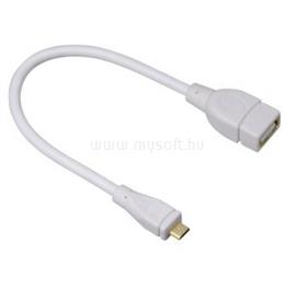 HAMA micro USB (OnTheGo) fehér adapter 54518 small