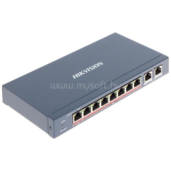 HIKVISION Switch PoE - DS-3E0310HP-E (8 port 100Mbps, 120W, 2xRJ45 1000Mbps)