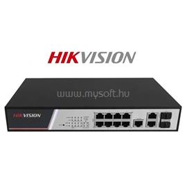 HIKVISION Switch PoE - DS-3E2310P (8 port 100Mbps, 125W, 2 port 1000Mbps combo, menedzselhető) DS-3E2310P small