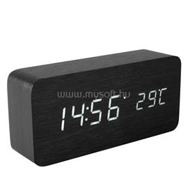 HOME OC 04 Fa digitális ébresztőóra, fekete HOME_OC_04 small
