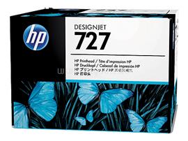 HP 727 Eredetei Matt fekete/fotófekete/cián/sárga/bíbor/szürke DesignJet nyomtatófej B3P06A small