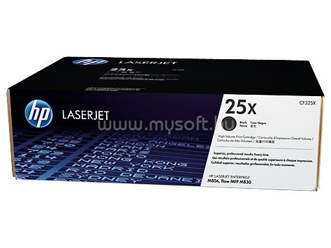 HP 25X Eredeti fekete LaserJet tonerkazetta (40 000 oldal)