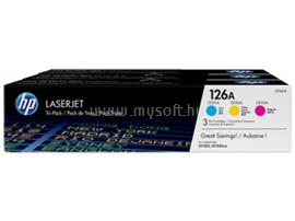 HP LaserJet CF341A 126A multipack festékkazetta, CMY (3x1000 oldal) CF341A small