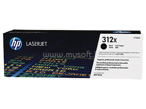 HP 312X Eredeti fekete LaserJet tonerkazetta (4400 oldal)