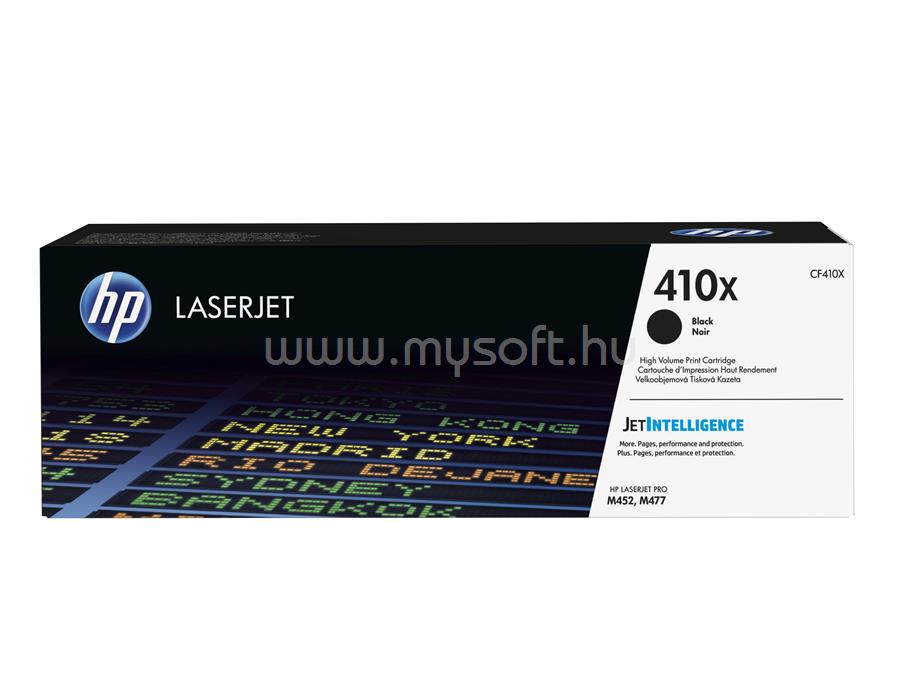 HP 410X Eredeti fekete LaserJet tonerkazetta (6500 oldal)