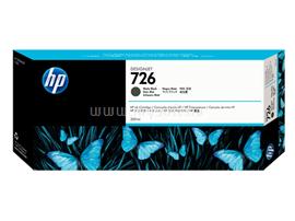 HP 726 Eredeti matt fekete DesignJet tintapatron (300ml) CH575A small