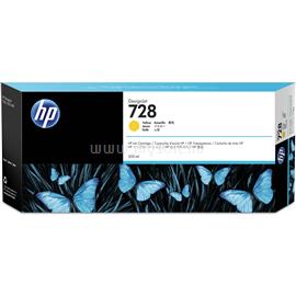 HP 728 Eredeti sárga DesignJet tintapatron (300ml) F9K15A small