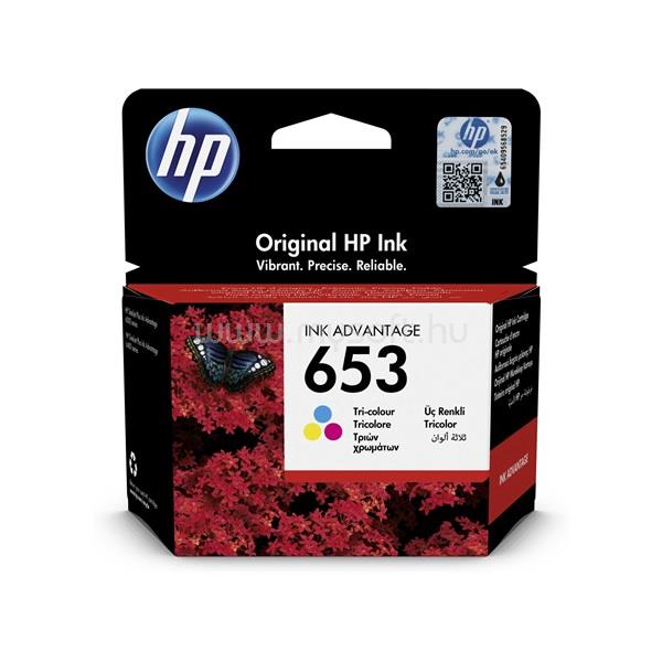HP 653 Eredeti háromszínű tintapatron (200 oldal)