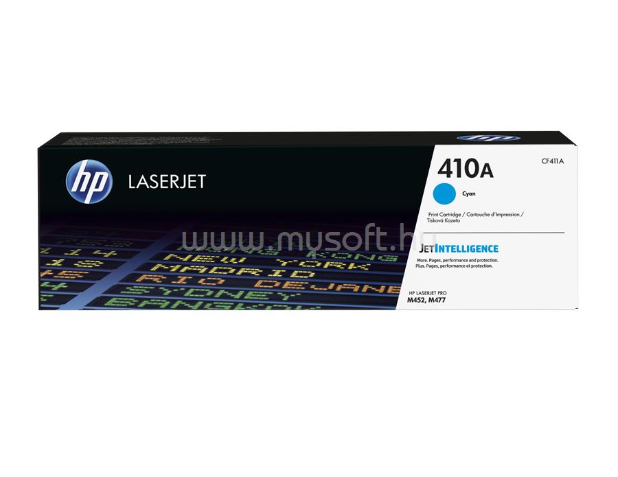 HP 410A Eredeti cián LaserJet tonerkazetta (2300 oldal)
