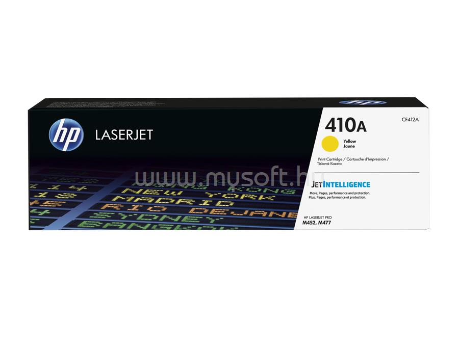 HP 410A Eredeti sárga LaserJet tonerkazetta (2300 oldal)