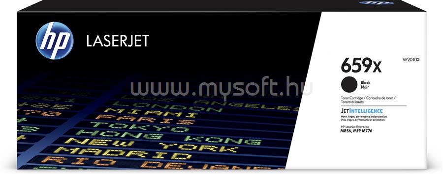 HP 659X Eredeti fekete LaserJet tonerkazetta (34 000 oldal)