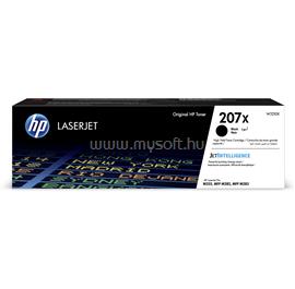 HP 207X Eredeti fekete LaserJet tonerkazetta (3150 oldal) W2210X small