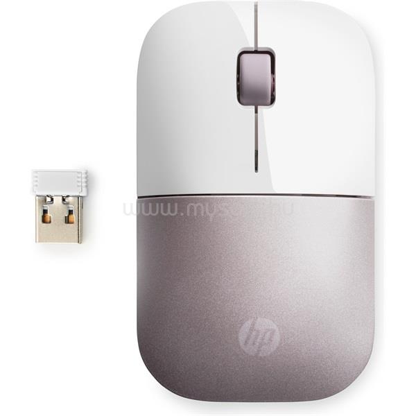 HP Z3700 vezeték nélküli egér (fehér-rózsaszín)