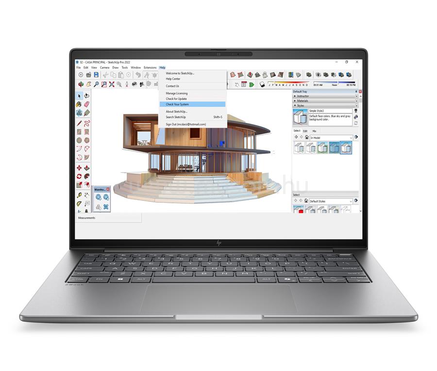 HP ZBook 8 G2a 14 (Meteor Silver)