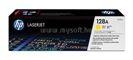 HP 128A Eredeti sárga LaserJet tonerkazetta (1300 oldal) CE322A small