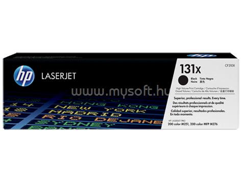 HP 131X Eredeti fekete LaserJet tonerkazetta (2400 oldal)