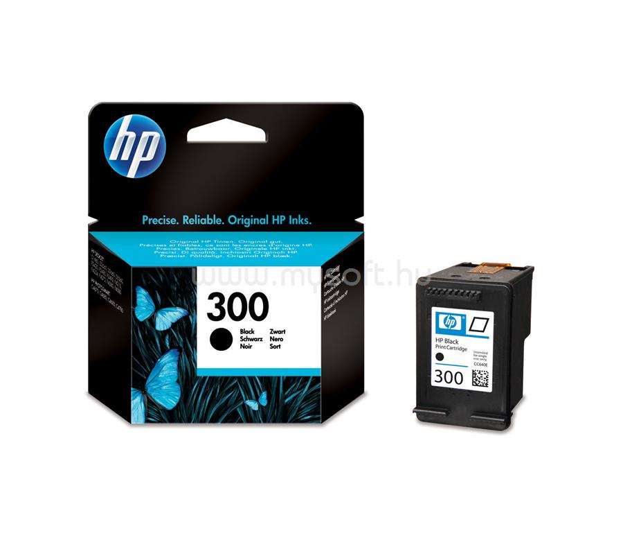 HP 300 Eredeti fekete tintapatron (200 oldal)