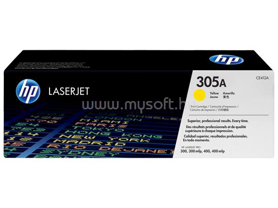 HP 305A Eredeti sárga LaserJet tonerkazetta (2600 oldal)