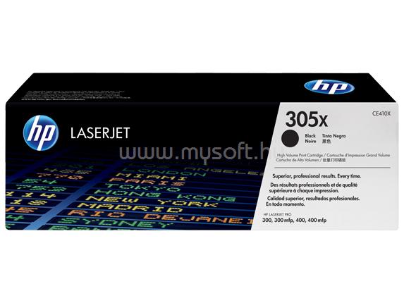 HP 305X Eredeti fekete LaserJet tonerkazetta (4000 oldal)