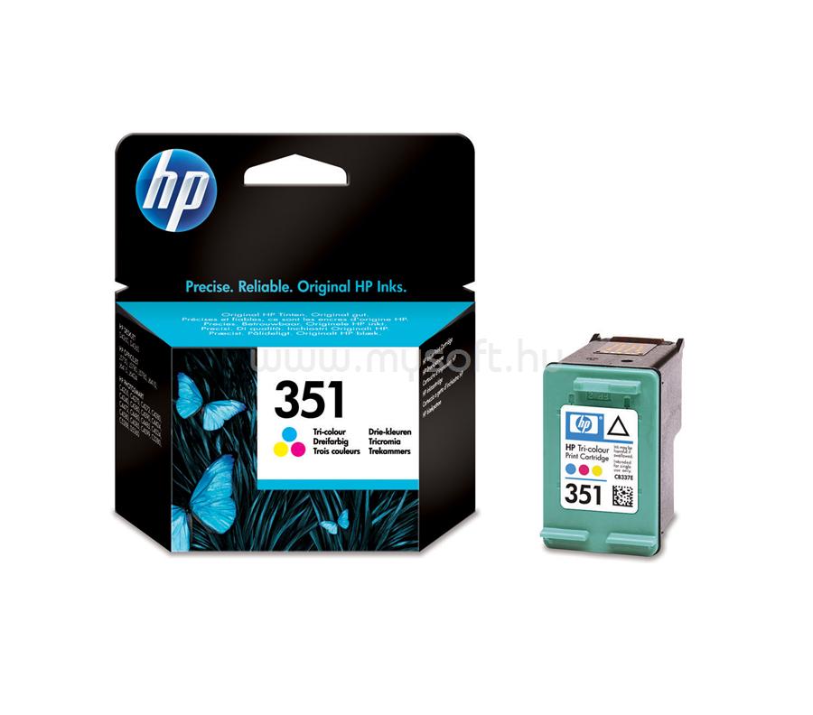 HP 351 Eredeti háromszínű tintapatron (170 oldal)