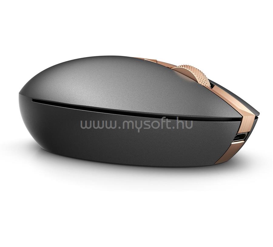 HP 700 Spectre TÖLTHETŐ Bluetooth vezeték nélküli egér (fekete-bronz)