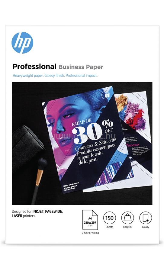 HP Professzionális fényes üzleti A4 papír (150 lap)