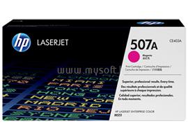 HP 507A Eredeti bíbor LaserJet tonerkazetta (6000 oldal) CE403A small