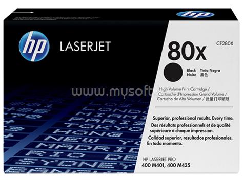 HP 80X Eredeti fekete LaserJet tonerkazetta (6900 oldal)