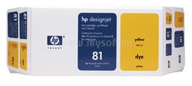 HP 81 680-ml Yellow Dye Ink Cartridge C4933A small