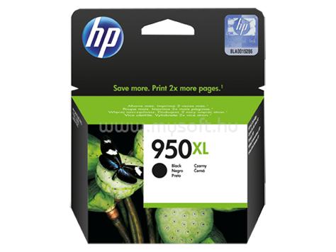 HP 950XL Eredeti fekete nagy kapacitású tintapatron (2300 oldal)