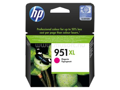 HP 951XL Eredeti bíbor nagy kapacitású tintapatron (1500 oldal)